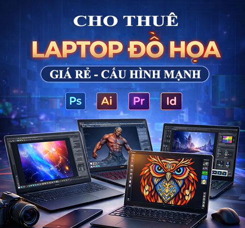 Cho thuê laptop đồ họa