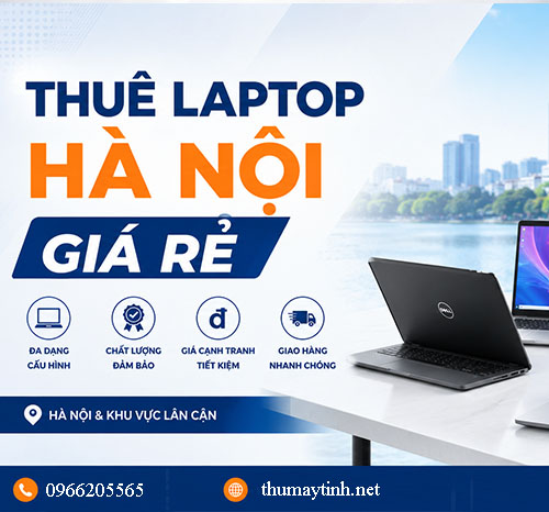 Cho thuê laptop Hà nội giá rẻ