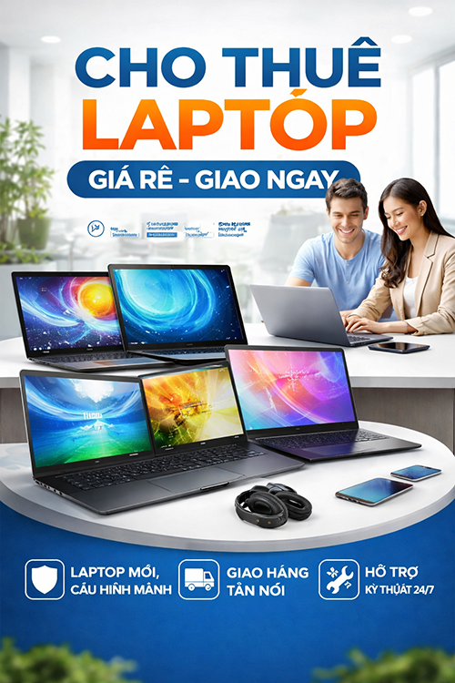 Cho thuê laptop