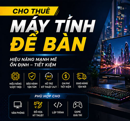 Cho thuê máy tính để bàn